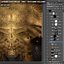 3d brown bear model