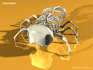 3d model dead fly