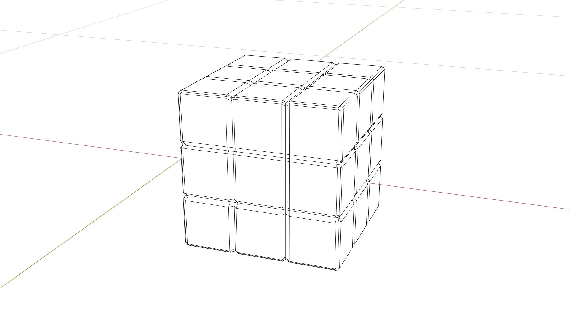 Rubik Cube Model - TurboSquid 1979595
