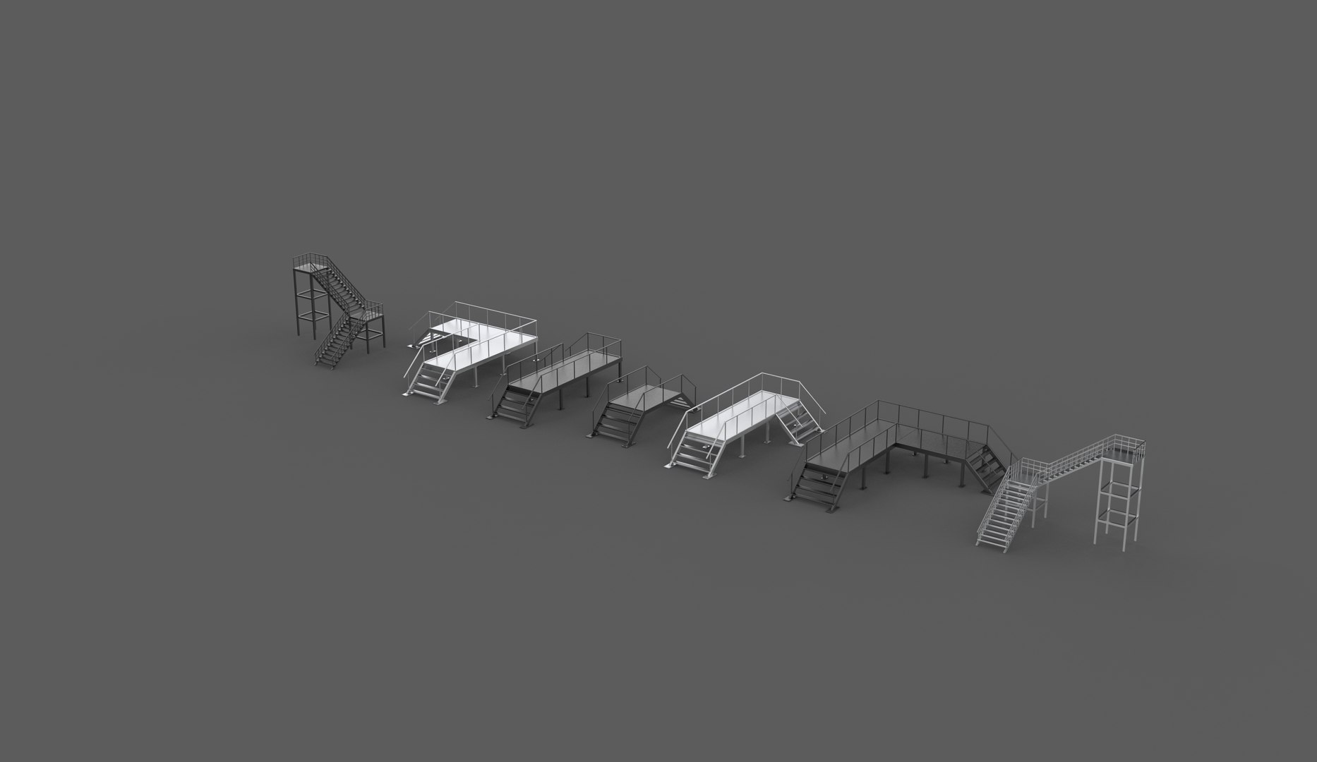 3D Industrial Staircases set 3D model https://p.turbosquid.com/ts-thumb/EN/QC8x9o/7i/industrialstaircasessetanimation.3036/jpg/1775231296/1920x1080/fit_q87/a858f79519a4a2ea0eae848df14f1506ca8b5258/industrialstaircasessetanimation.3036.jpg