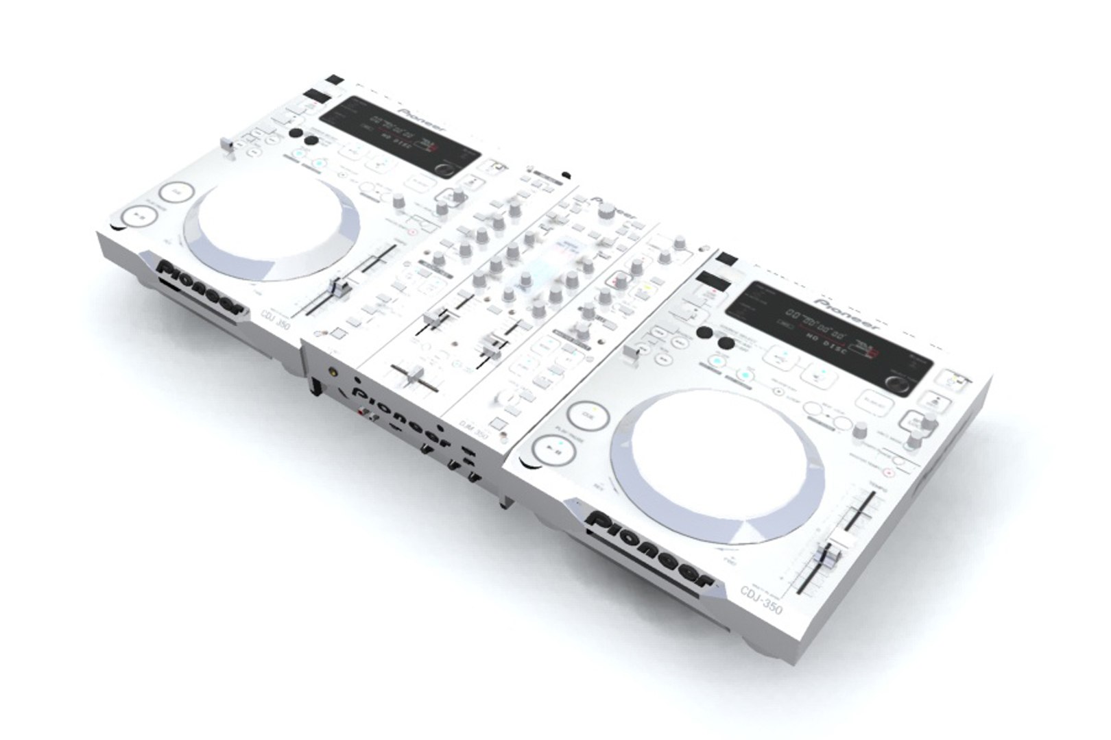 Pioneer Cdj 350 Djm 3d Max