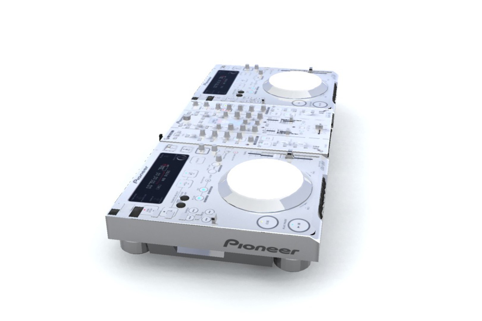 Pioneer Cdj 350 Djm 3d Max Pioneer Cdj 350 Djm 3d Max