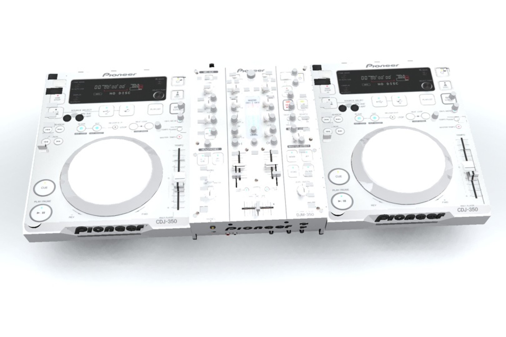 Pioneer Cdj 350 Djm 3d Max