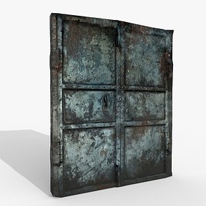 doors rusted v1 photoscan model