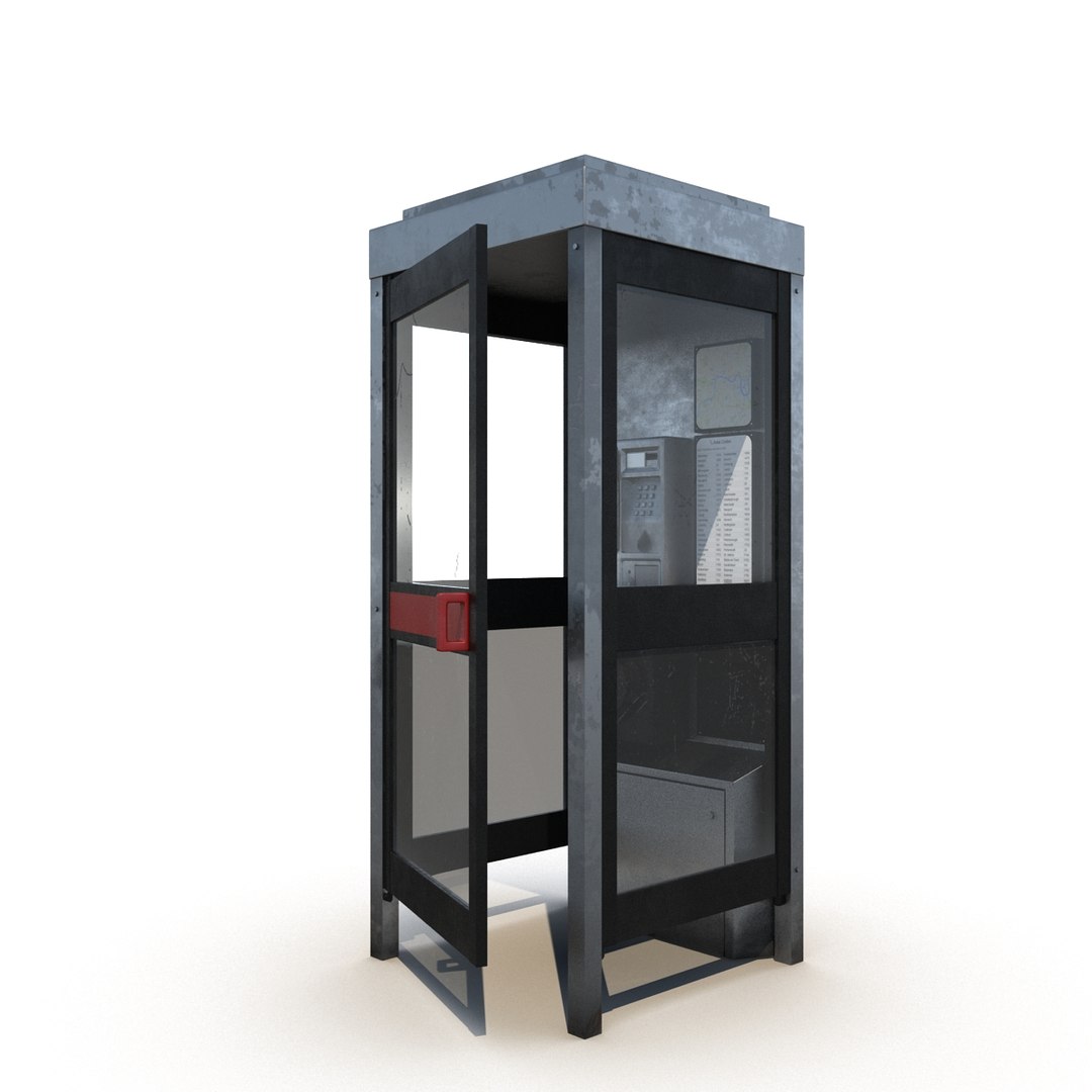 Telephone Box 2 3d 3ds