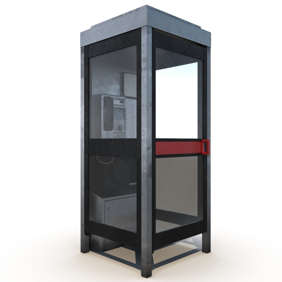 Telephone Box 2 3d 3ds