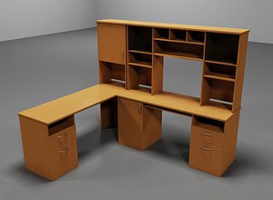 office desk 3d model