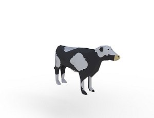 cow animals mammal 3D model