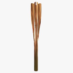 3D model tokyo 2020 olympic torch