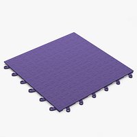 Interlocking Floor Mat Tile Blue