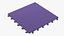 Interlocking Floor Mat Tile Blue