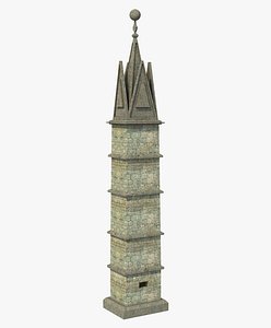 Fantasy Ancient Pillar Column 2