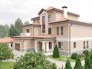 modern house model
