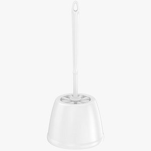 3D toilet bowl brush holder
