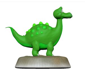 sculpt dinosaur animation 3d model