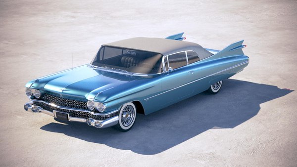 キャデラックエルドラドコンバーチブル19593Dモデル