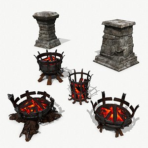 Brazier Light 3D model