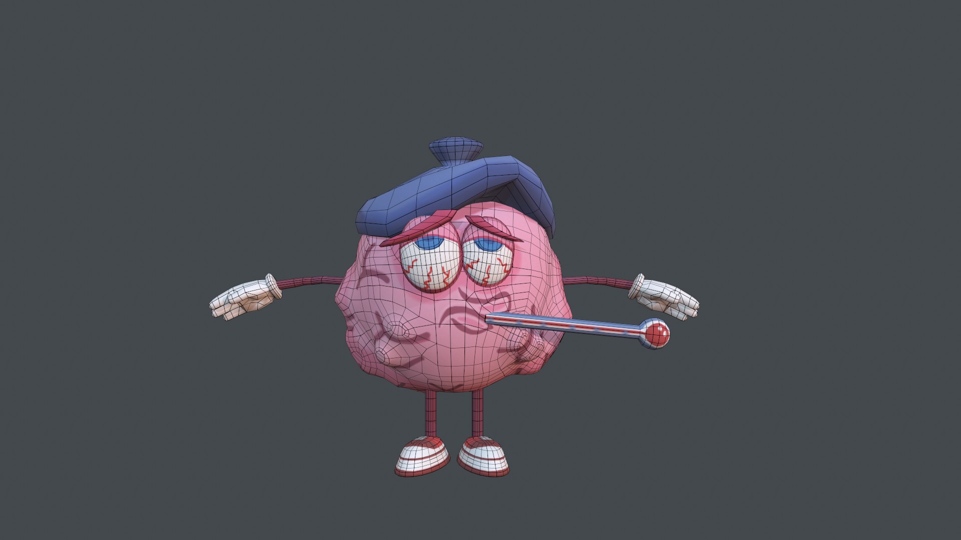 Sick Viral Fever Character Model - TurboSquid 1623459