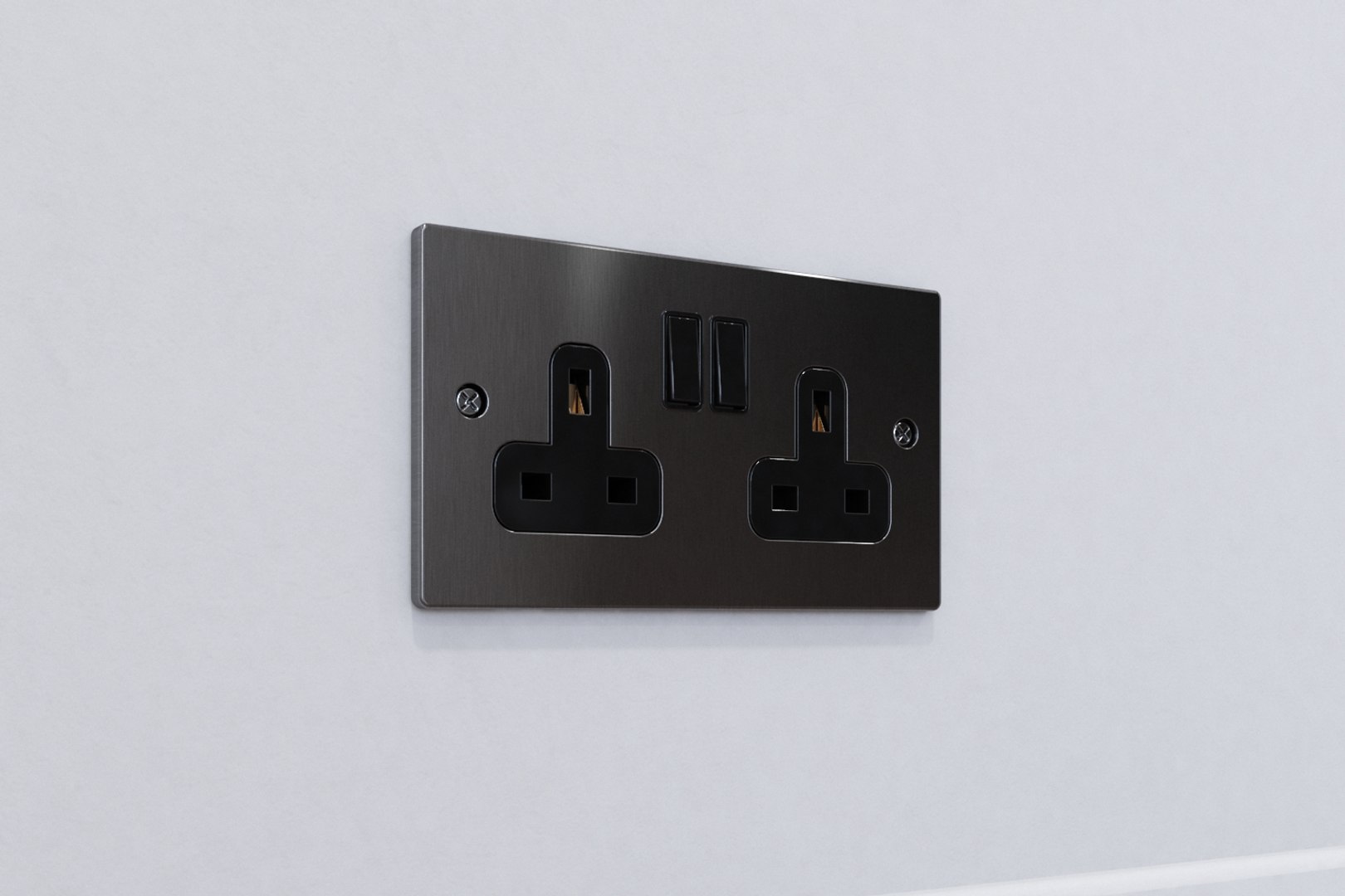 Uk Plug Sockets Switches 3d Model