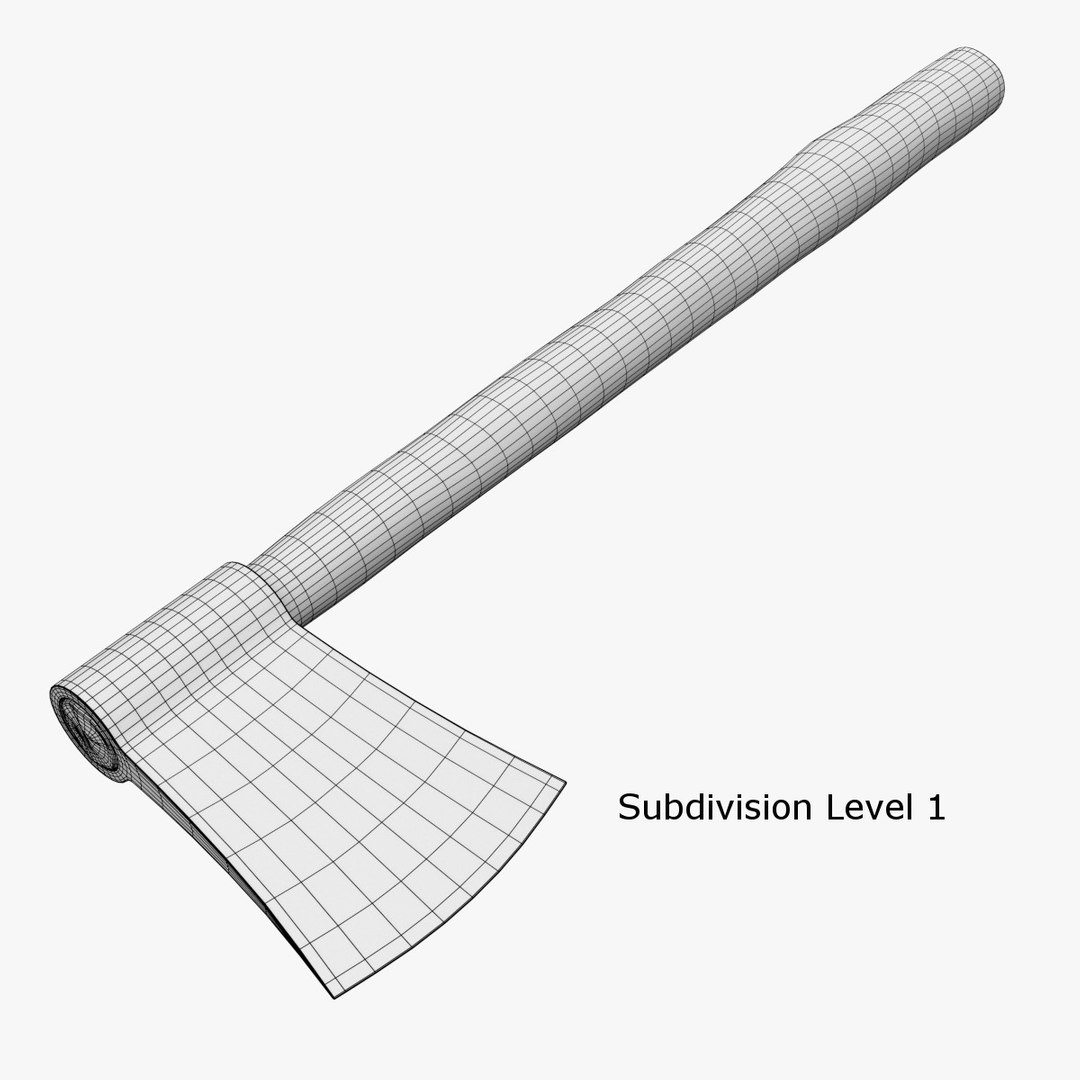 Axe Ax 3d Obj
