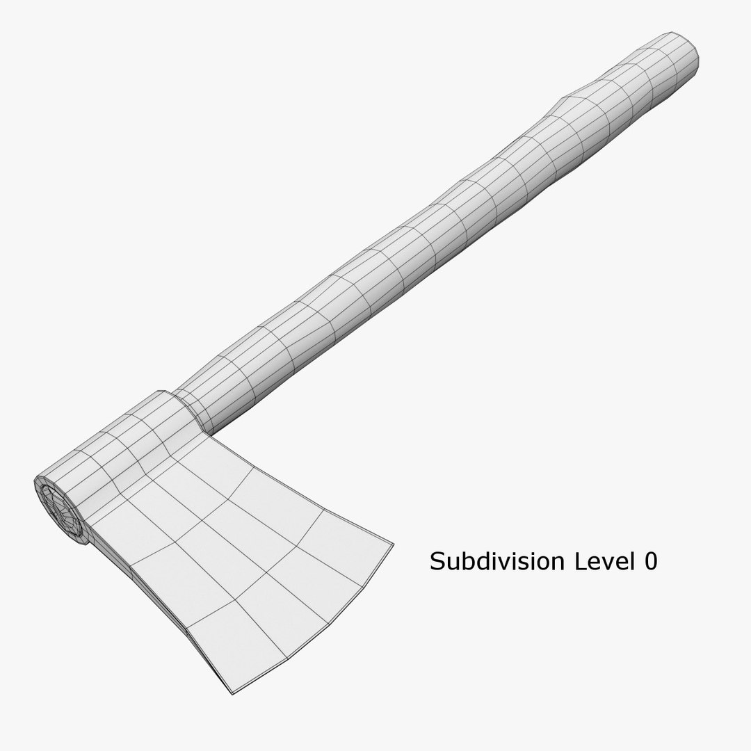 Axe Ax 3d Obj