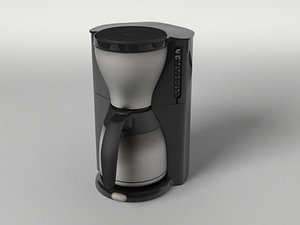 coffee machine 3d obj
