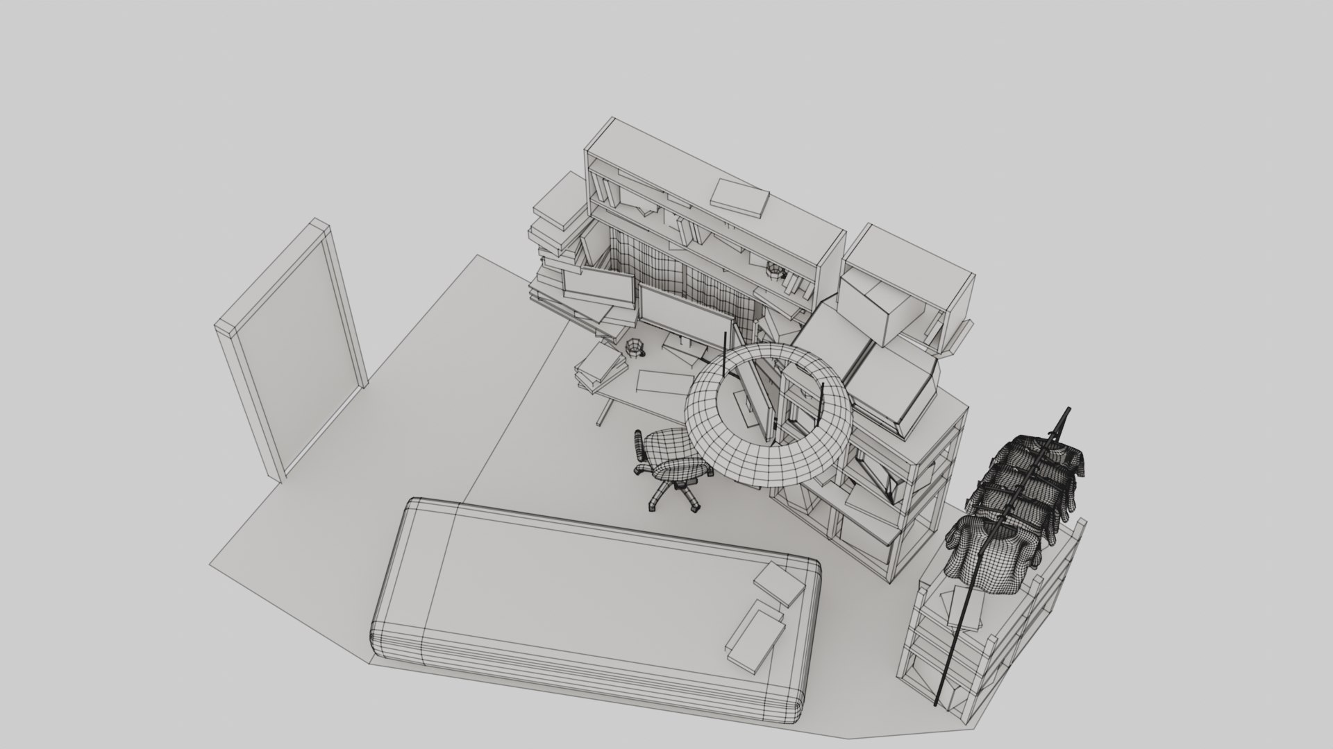 Stylised Hacker computer bedroom  UE5 model https://p.turbosquid.com/ts-thumb/EO/BGvPYU/oY/wireframe6/png/1711397707/1920x1080/fit_q87/7d8f6ee63dec7af2da4a4b490f9861b76dba640b/wireframe6.jpg