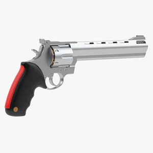 3D Taurus Raging Bull Revolver model