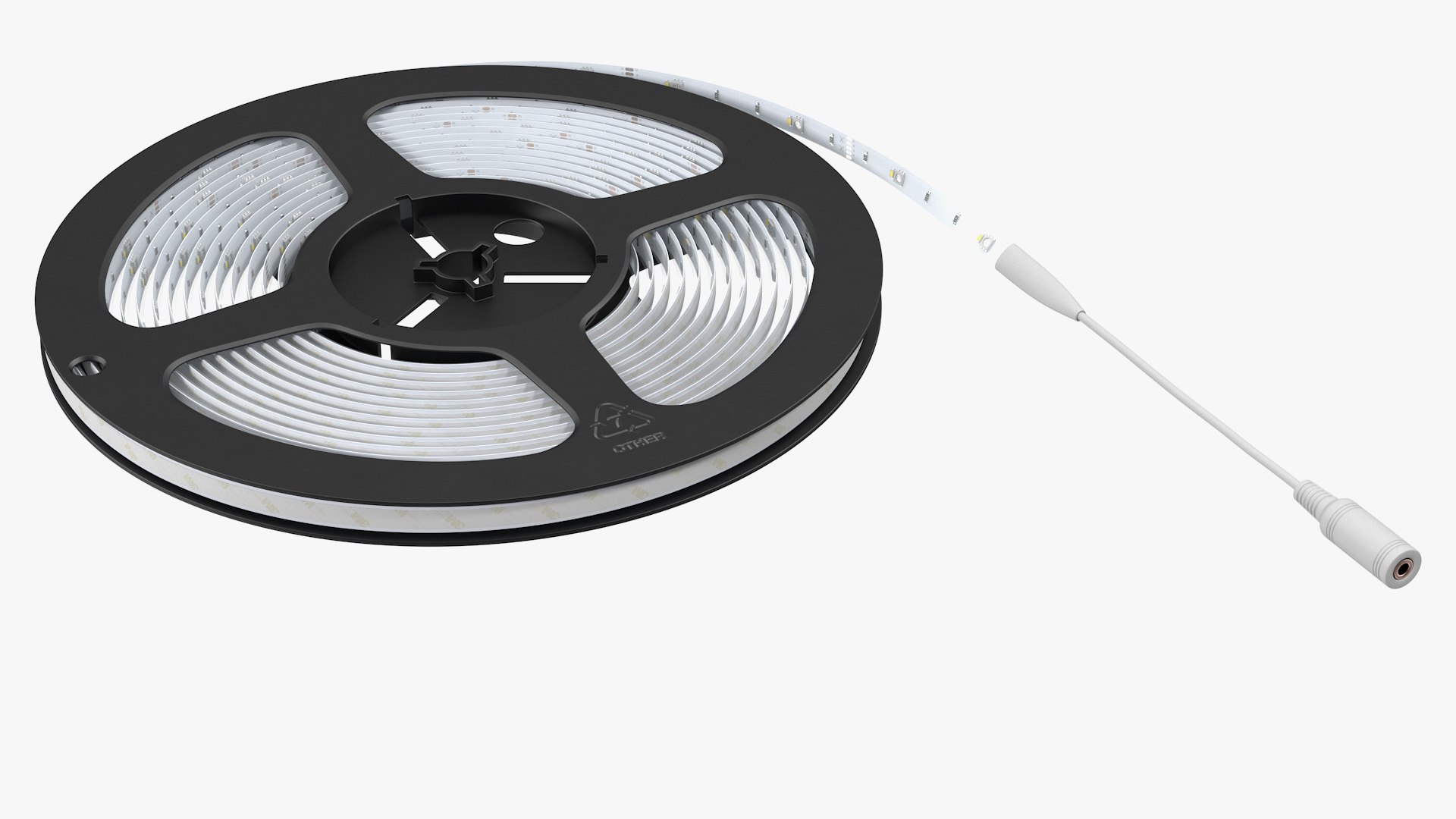 3D Model Led Strip Lights Tape - TurboSquid 1434226
