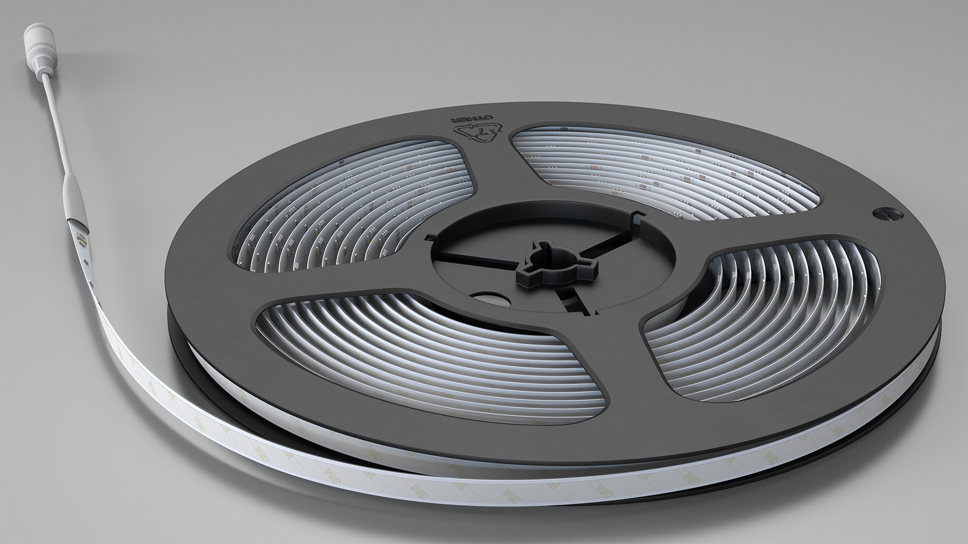 3M LED Strip Lights Tape 3D model preview