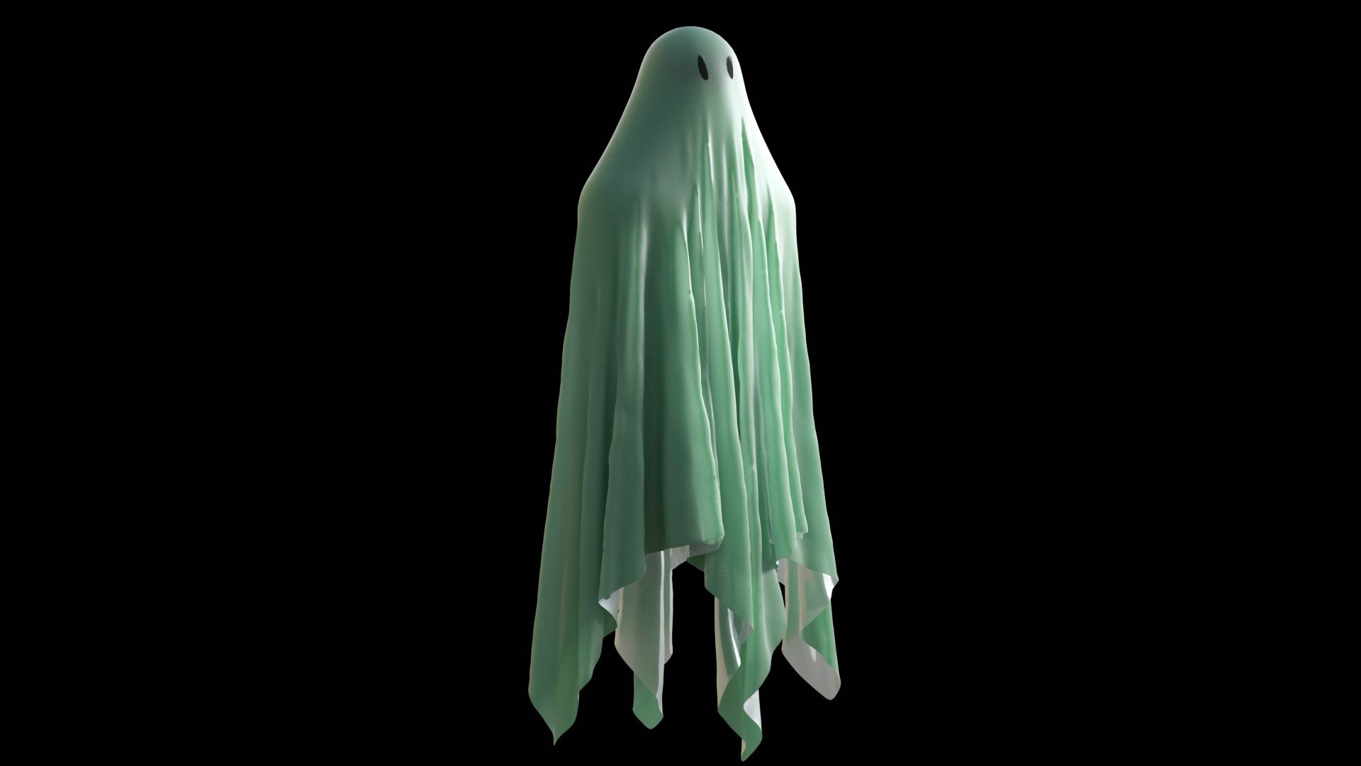 3D High Poly Ghost Model 3 Model - TurboSquid 1860264