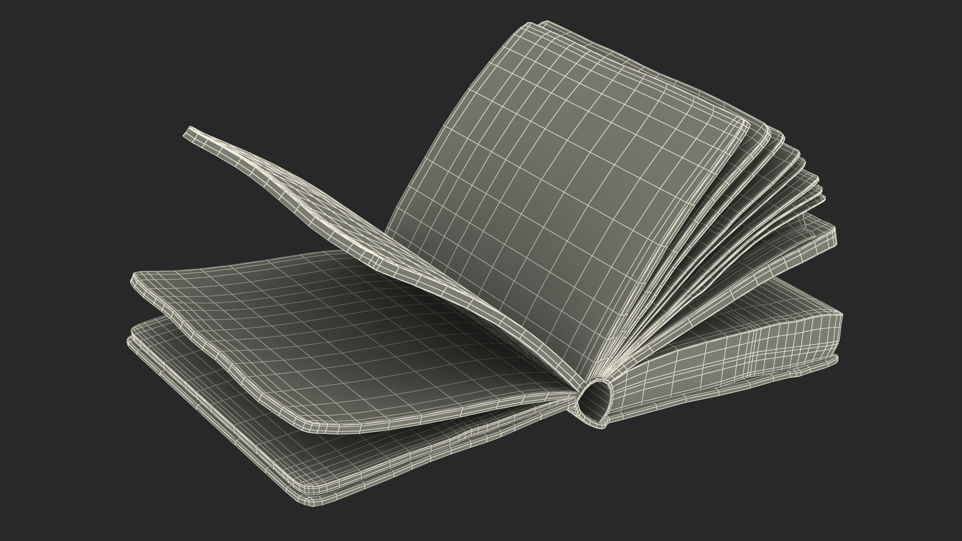 Book Decor Set 3 - 3D Model for VRay, Corona