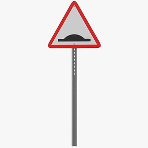 Traffic Sign 18 3D model