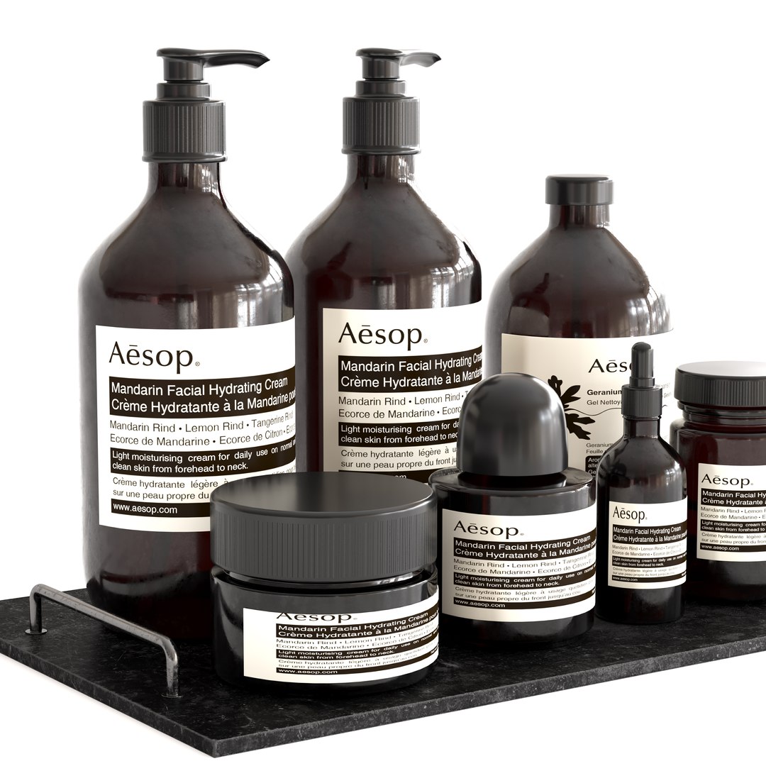 3D Aesop Bathroom Accessories - TurboSquid 1952062