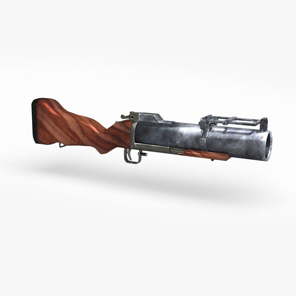 Modern weapon grenade launcher 3D - TurboSquid 1827378