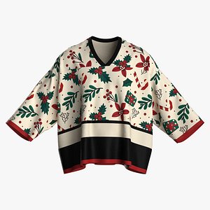 3D Male oversized tshirt model