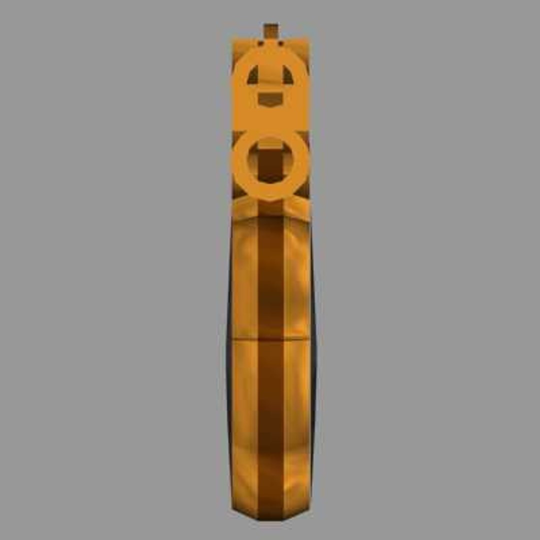 gun derringer 3d model