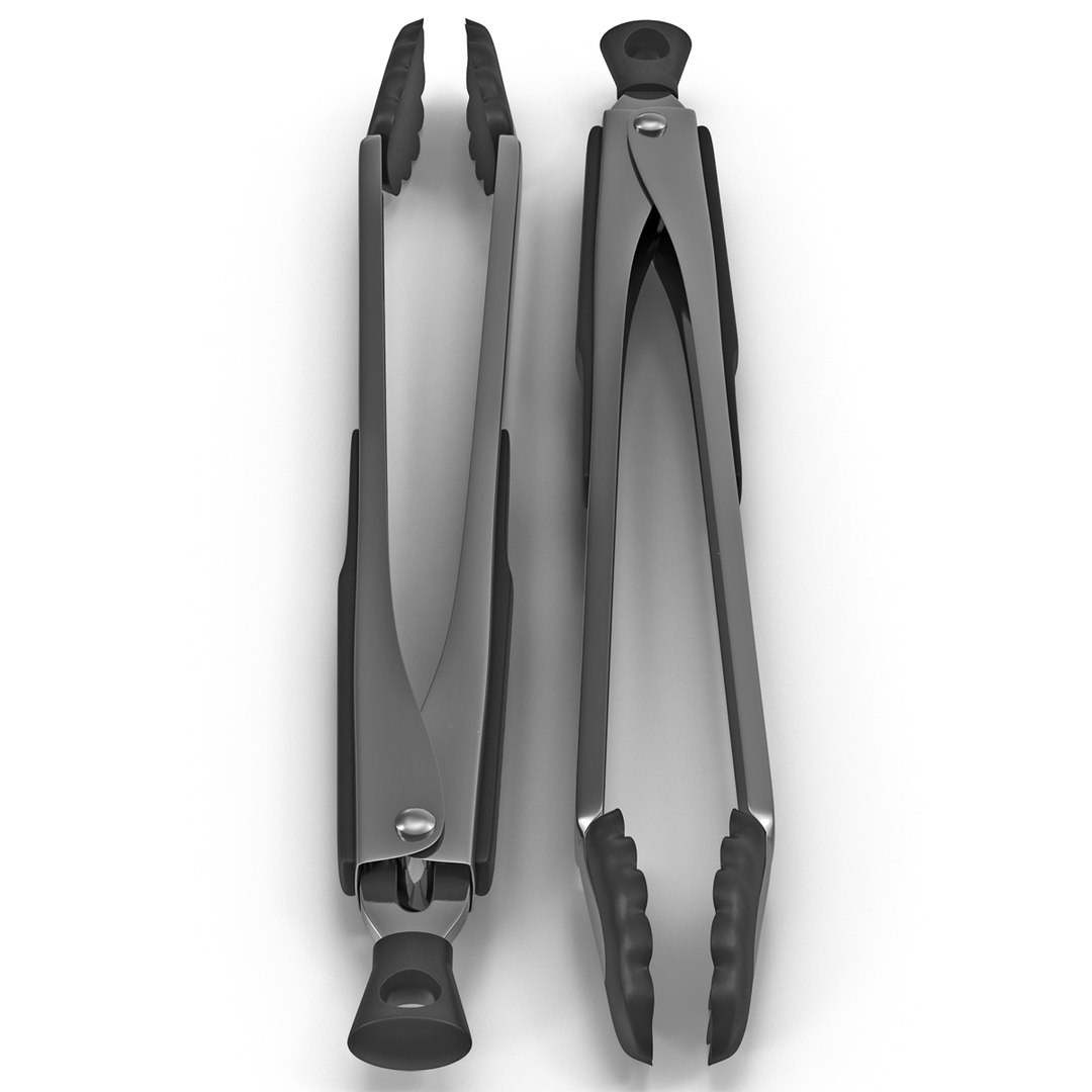 Tongs with Nylon Head 3D model preview