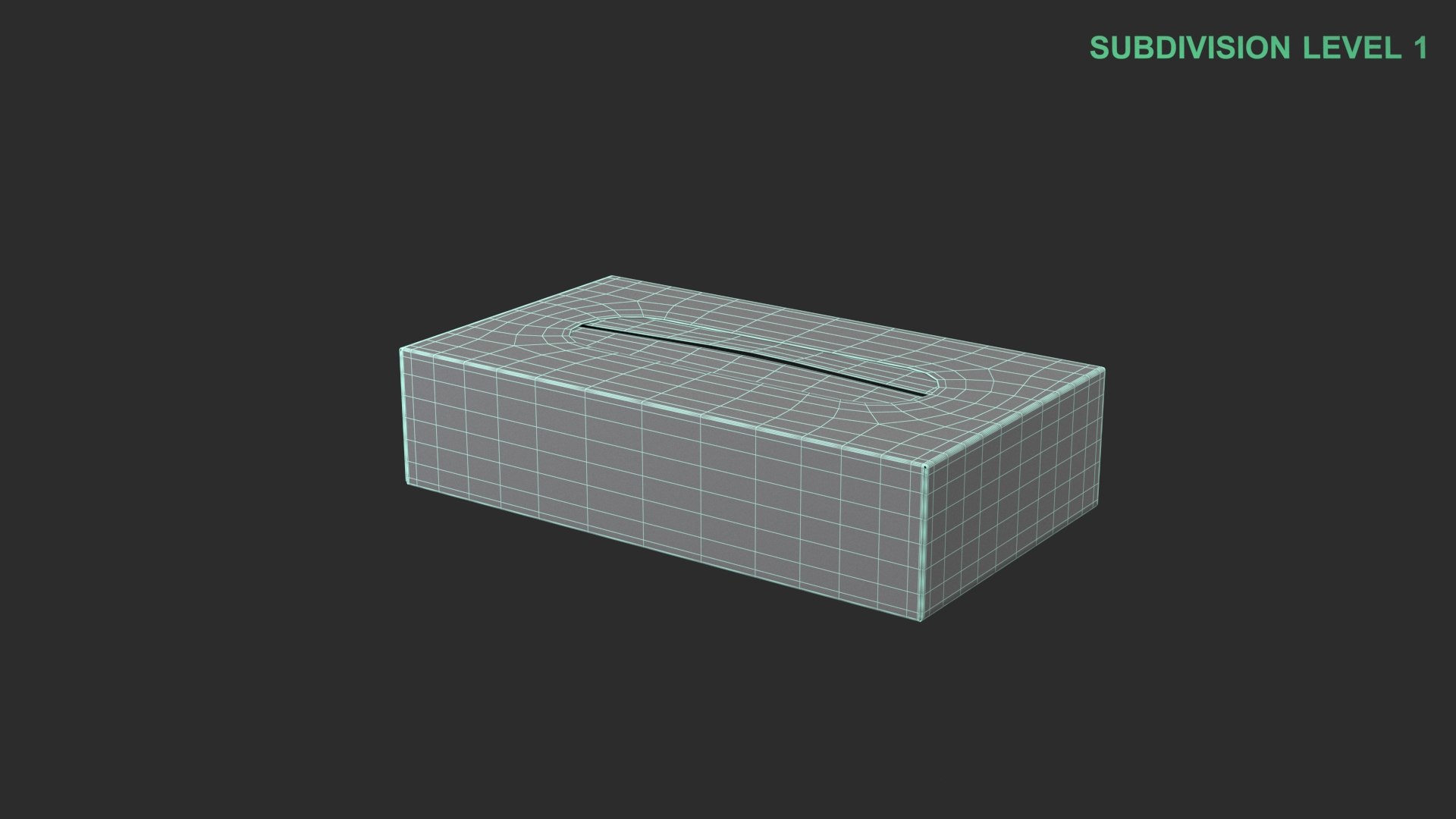 Tissue Box 3D model https://p.turbosquid.com/ts-thumb/EO/nilkXJ/0v/wireframe_0004/jpg/1740034199/1920x1080/fit_q87/e1e3d4dae171a043b3dda4ea20a0516408a0dd2a/wireframe_0004.jpg