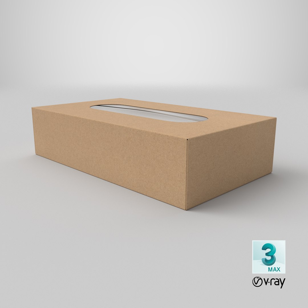 Tissue Box 3D model https://p.turbosquid.com/ts-thumb/EO/nilkXJ/l8/stemcell_max_vray_render/png/1740068068/1920x1080/fit_q87/d5dd451fc2ffb1b90eaab230c65944ef44f870c8/stemcell_max_vray_render.jpg