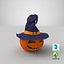 3D Halloween Pumpkins Family Collection V7 model