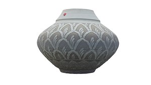 3D A ceramic pot model