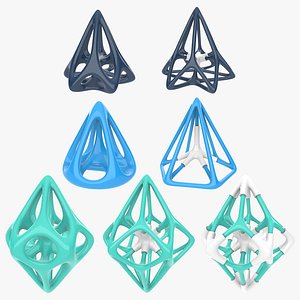 Math Sci-Fi Geometries Set 11