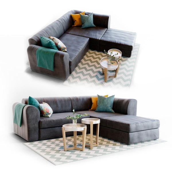 sofa livingroom 3D model