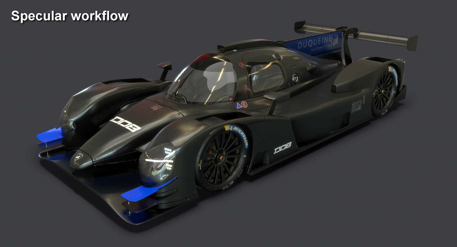 3D Duqueine D08 Le Mans Prototype LMP3 model https://p.turbosquid.com/ts-thumb/EP/60LvYb/OS/screenshot071/jpg/1632842489/1920x1080/fit_q87/7d559ea8d2df3360bd3b9cb0251e824e83c13335/screenshot071.jpg