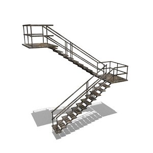 3ds max stairs