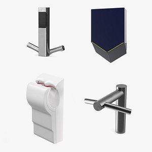 Hand Dryers Collection 2 3D model