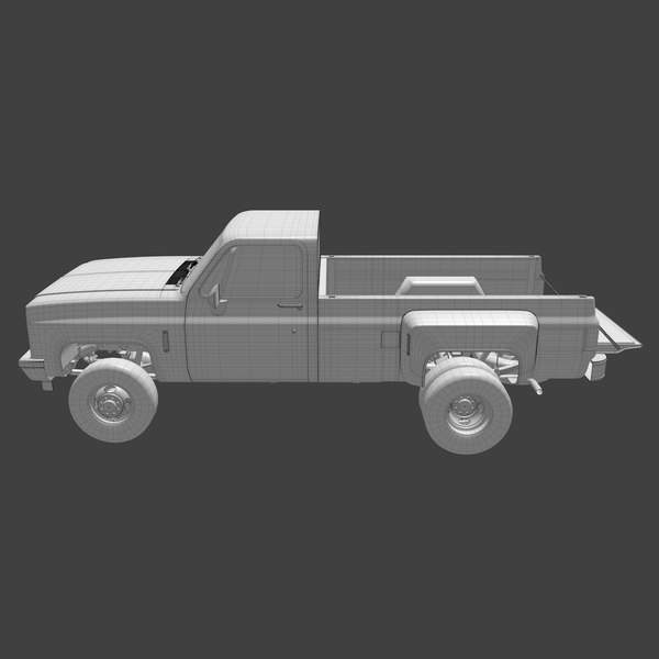 Pick up 3 3D Model TurboSquid 1538405