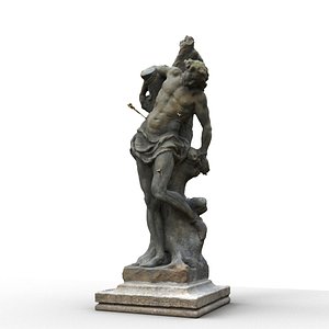 3D Statue of Saint Sebastian of Karlstein