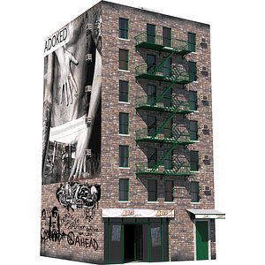 building architecture structure 3D model